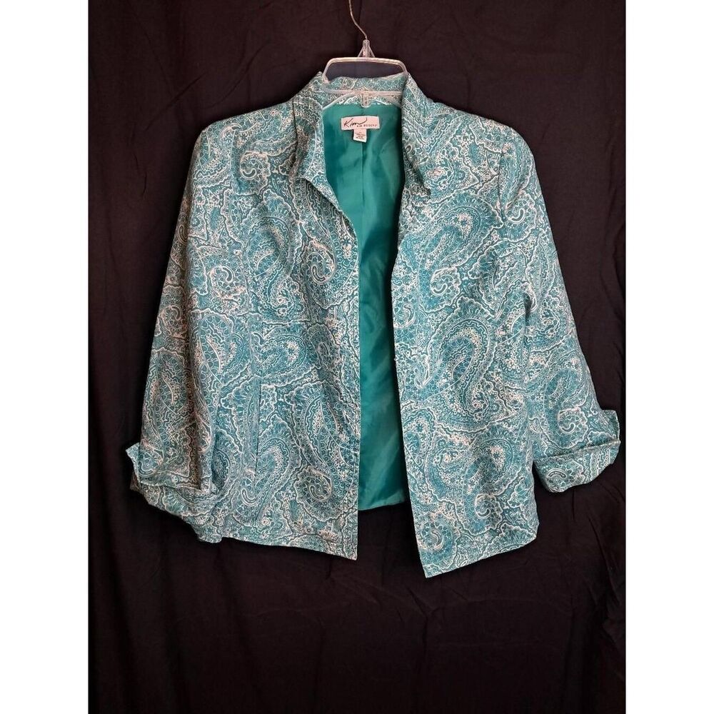 Unbranded Women's Blue and White Jacket